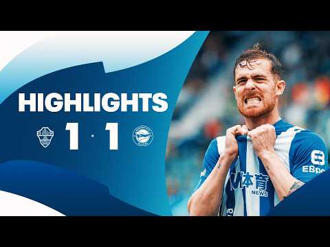 엘체CF VS 알라베스 1:1 라리가 스포츠하이라이트