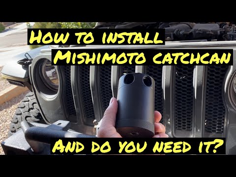 How to Install the Mishimoto Catch Can in the Jeep JL