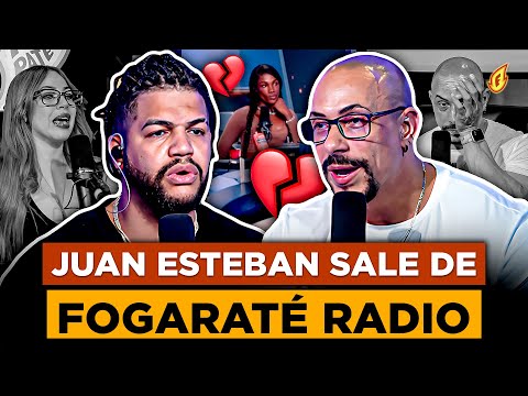 Juan Esteban leaves Fogarate Radio. “Luinny says goodbye in a big way.”
