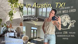apartment hunting in Austin, Texas + exploring local shops & cafes! austin, tx v