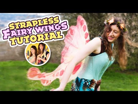 How to Make Strapless Fairy Wings | DIY Fantasy...