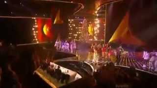 X Factor Opening Group Number - All You Need Is Love - X Factor USA (Finale).