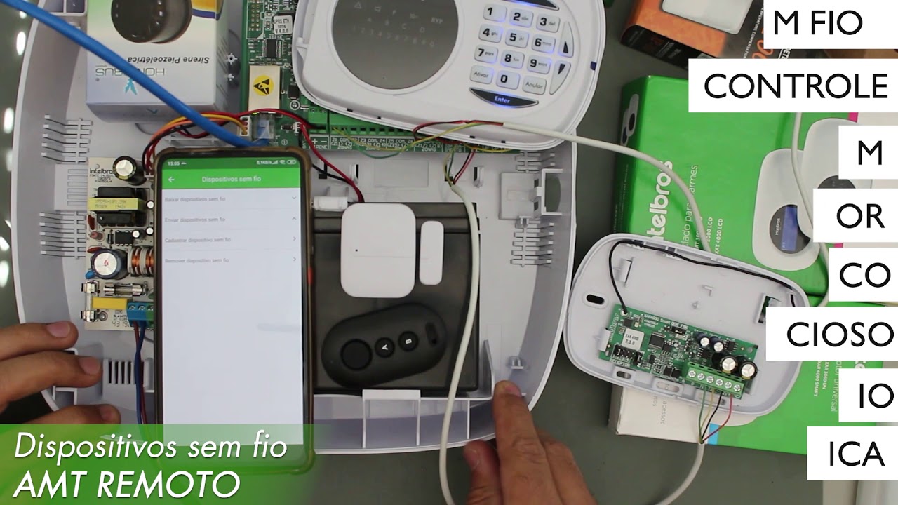 🟢 AMT 1016 NET Intelbras RESUMO Configuração Programação