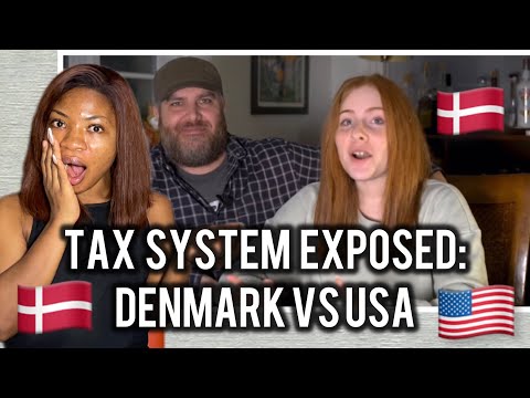A Very Basic Look at Taxes - Between Denmark and USA [REACTION]