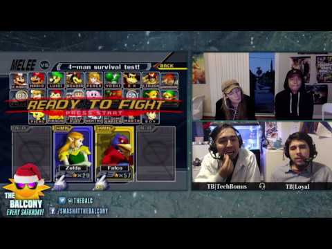 Melee @ the Balcony 76 - Pools RR ft. Gyran (Sheik) VS BCB|Schmoofy (Falco)