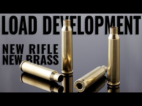 Load Development (New Rifle and New Brass)