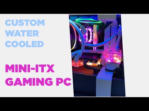 [ASMR] Custom Water Cooled Mini-ITX Gaming PC Build
