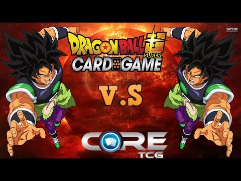 BROLY SWAP V.S BROLY VEGGIES CORE TCG TOURNAMENT