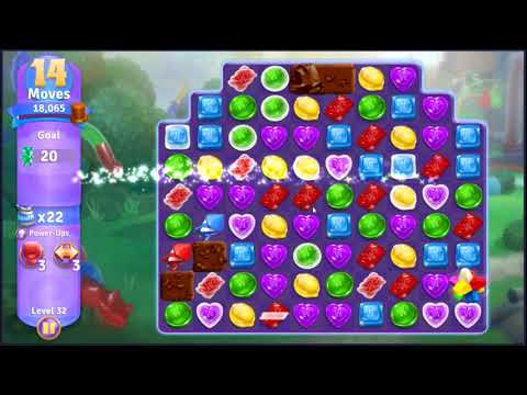 Wonka's World of Candy Level 32 - NO BOOSTERS + FULL STORY 🍫 | SKILLGAMING ✔️
