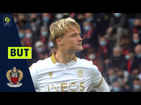 But Kasper DOLBERG (19' pen - OGCN) STADE RENNAIS FC - OGC NICE (1-2) 21/22
