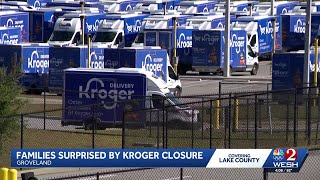 Kroger distribution center in Central Florida closing; over 1,000 employees out of a job