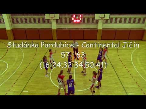 2017 0106 Basket U13 OP U13 Studánka Pardubice - Continental Jičín 2Z   KMČR