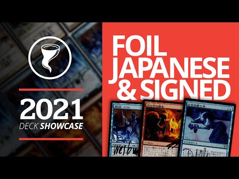 Gifts Storm — Modern Storm Combo Deck | 2021 Deck Showcase — Foil, Japanese, & Signed Cards