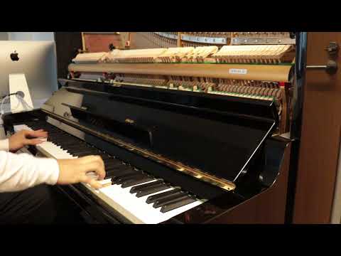 Good Golly Miss Molly (rhythm piano cover on a Yamaha U3)