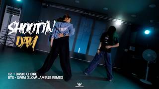 Download lagu [Shooting Day] BTS - SWIM (Slow Jam R&B remix) _ OZ   Basic Choreo mp3