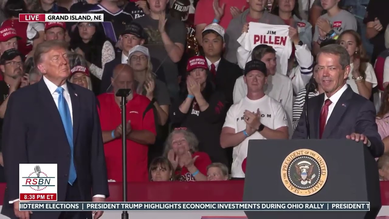 President Trump Invites NE Politicians on Stage to Make Their Case For Midterms - 10/05/26