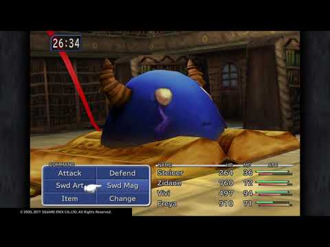 FINAL FANTASY IX - Tantarian Early Kill + Demon's Mail Ultra Rare Steal without Even Trying