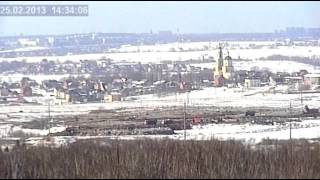 preview picture of video 'Свалка в Домодедово: 25.02.13 - километр до губернатора.'