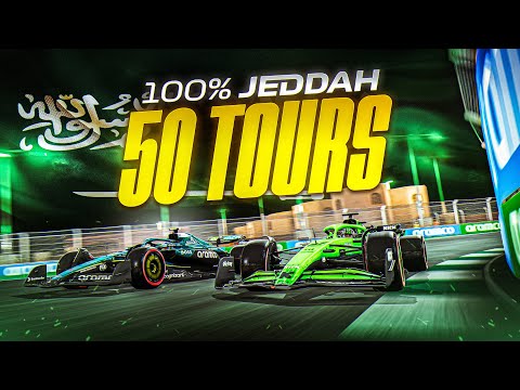 ON FAIT UNE REMONTADA DE MALADE ! - 100% Jeddah F1 25