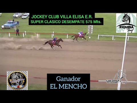 EL MENCHO (V.Elisa E.Rios)  jockey Club Villa Elisa E.R.  Domingo 18 de Febrero de 2024.