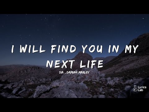 Sia ft. Damian Marley – I Will Find You in My Next Life (Official Lyrics Video) | 2025