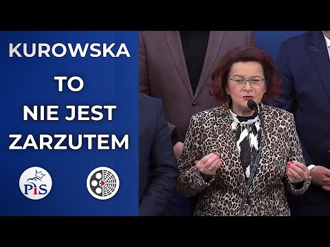 Maria Kurowska: Zarzut, który w ogóle nie jest zarzutem