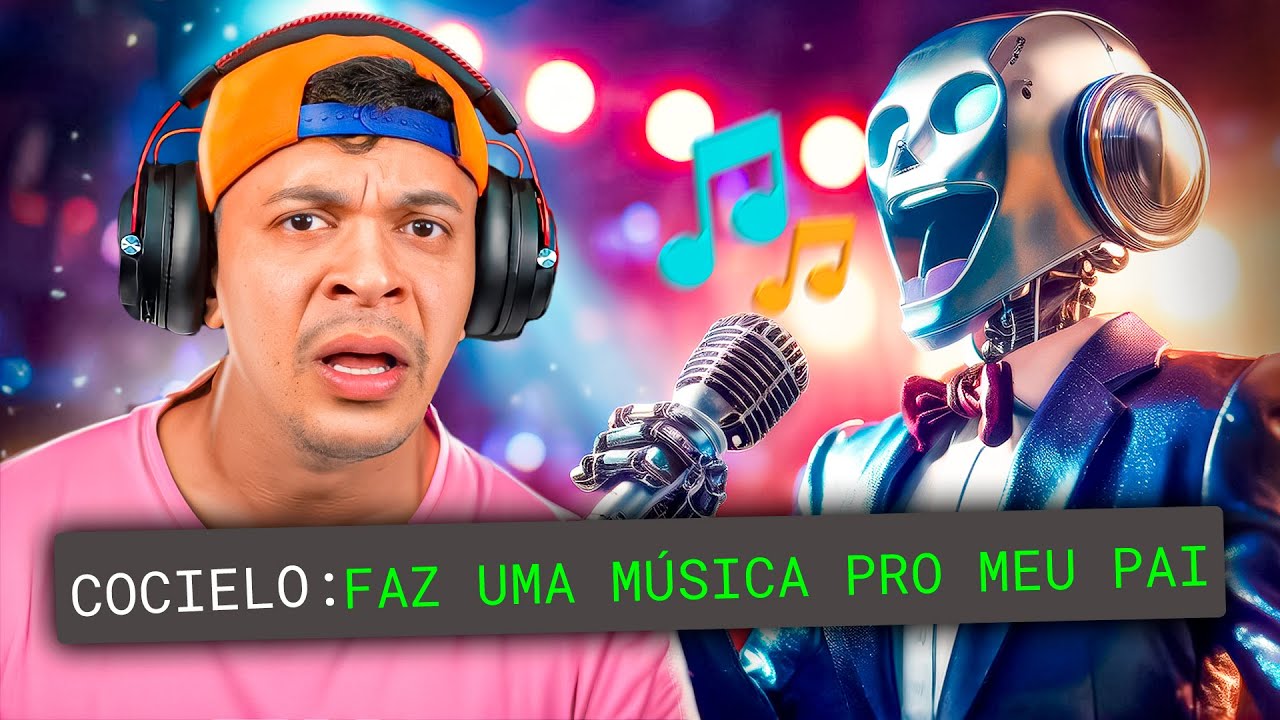 CRIANDO MÚSICAS ALEATÓRIAS COM INTELIGÊNCIA ARTIFICIAL! *impressionante*