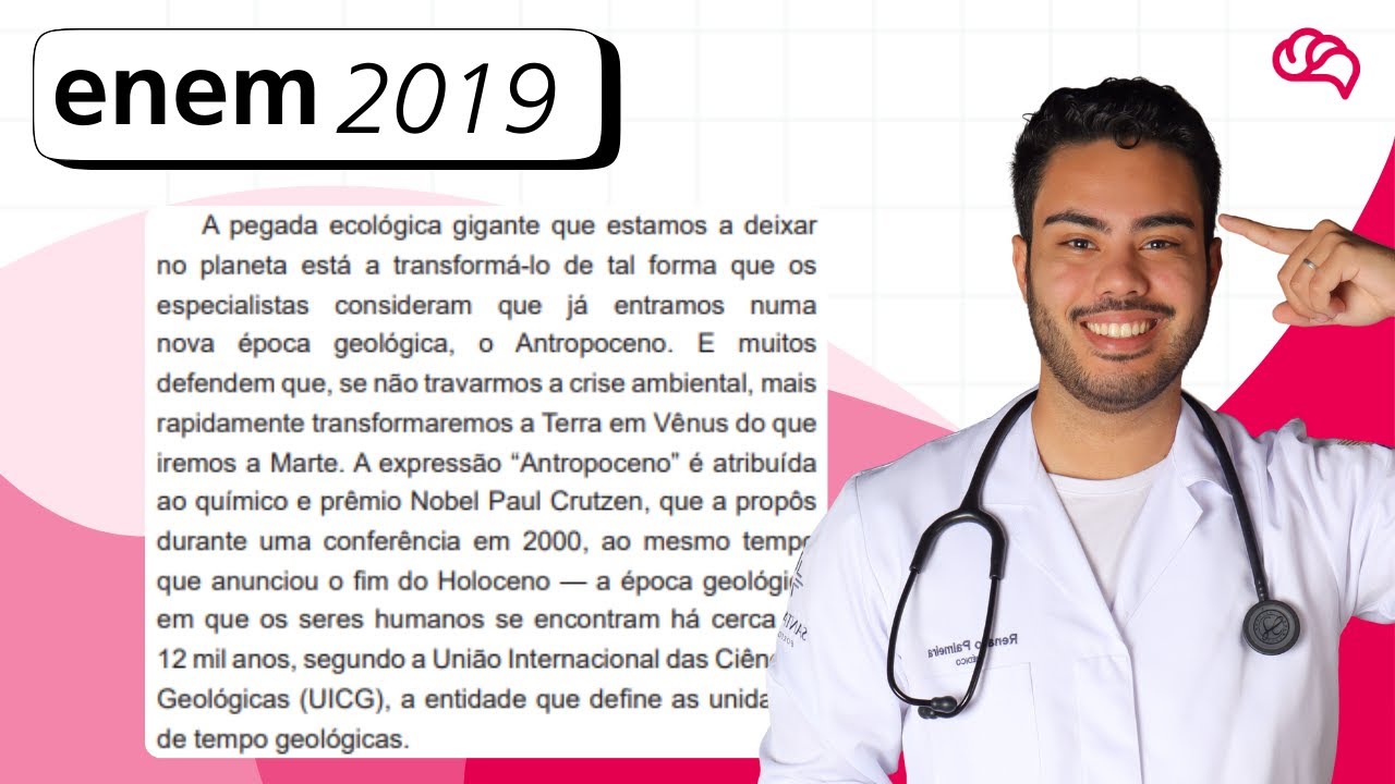 Resolução em Vídeo — Questão 46 ENEM 2019