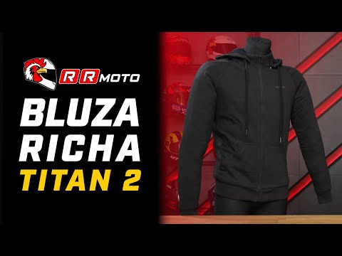 RICHA TITAN 2 _ bluza zamiast kurtki na motocykl?