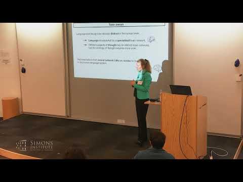 Language and thought in brains: Implications for AI