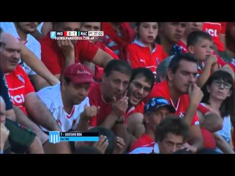 Gol de Bou // Independiente 0-1 Racing // Ida Liguilla Pre-Libertadores