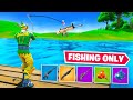 Using *ONLY* Fishing Loot to WIN Fortnite 2!