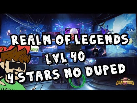 Realm Of Legends 4 Stars Unduped LVL 40 (EP. 1)- MCOC