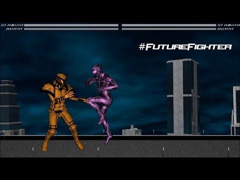 Motion-Captured Omen Knight Combinations in the Sci-Fi Fighting Game #FutureFighter