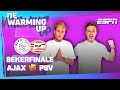 Milo & Robbie = BEKERFINALE ? | De Warming Up | Wie wint de KNVB Beker?