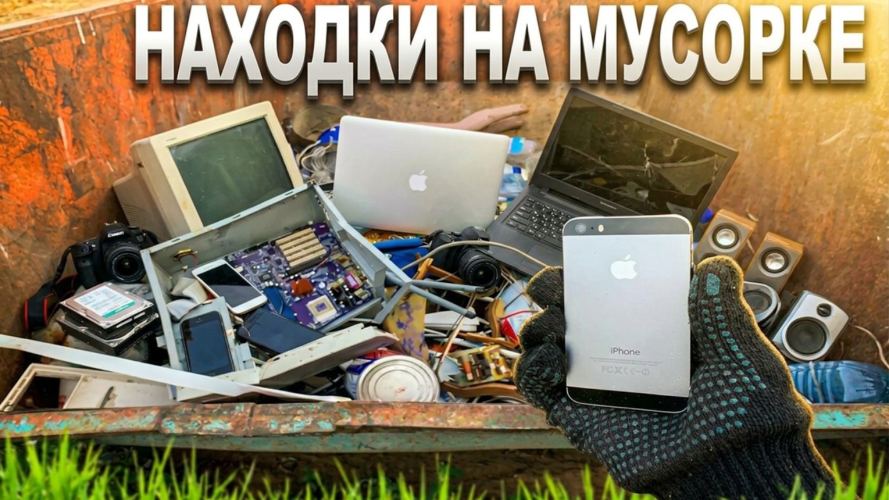 Что выкидывают люди в мусорные баки?