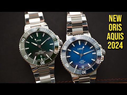 New Updated ORIS Aquis Date for 2024 Watches & Wonders - Hands-on Caliber 400 & Sellita Dive Watches