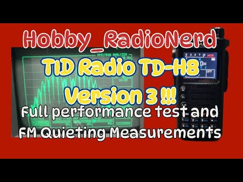 TID Radio TD-H8 Version 3 Störaussendungen und Überprüfung