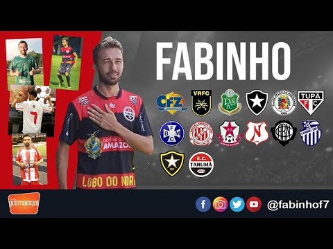 ⚽ FABINHO F7- MEIA / ATACANTE - Fábio Christopher Goulart Santana de Almeida