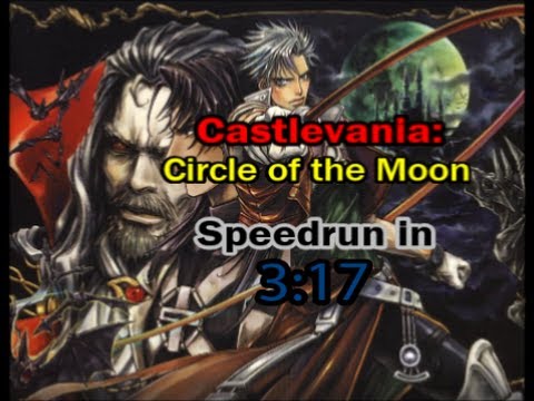 Castlevania: Circle of the Moon - Speedrun in 3:17 - Magician any%