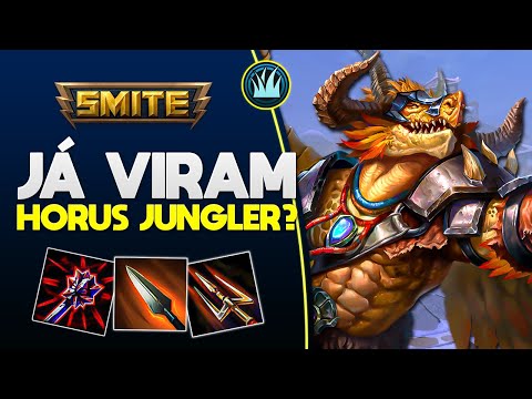 Have you seen the POWER of HORUS JUNGLER - ⚡ Smite BR Conquista