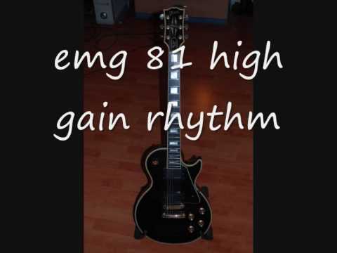 Seymour Duncan Blackouts V.S. EMG 81/60