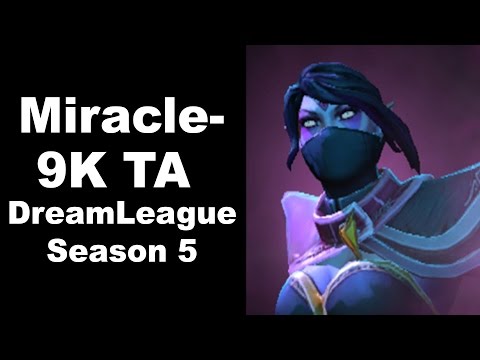 Miracle- 9000 MMR TA DreamLeague 5 Dota 2
