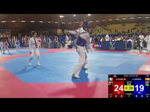 Adrian VICENTE YUNTA (ESP) VS Brandon PLAZA HERNANDEZ (MEX) - M-58 SF. Dutch Open 2021