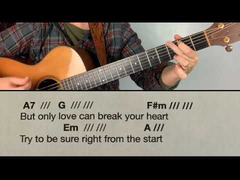 Only love Can Break Your Heart: Neil Young Guitar Play-Along in 'D'