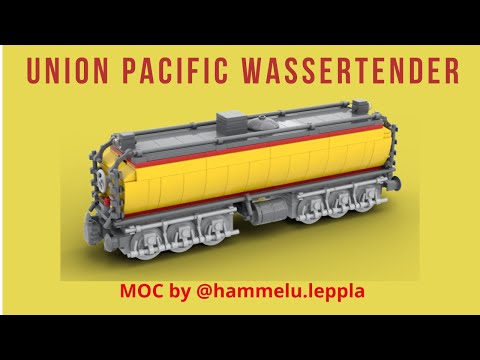 Union Pacific Wassertender MOC by @hammelu.leppla