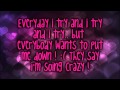Glee Cast - Somebody to love || Lyrics 