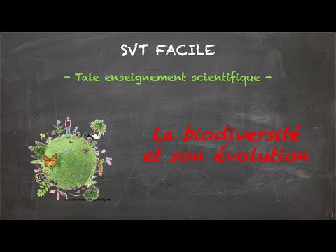SVT FACILE - Tale ens. sci. - La biodiversité et son évolution