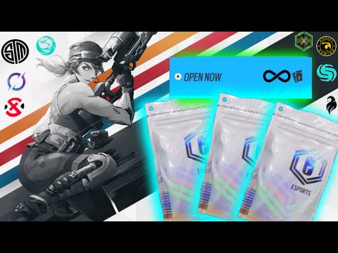 All My Esports Packs Openings In One Video-Rainbow Six Siege