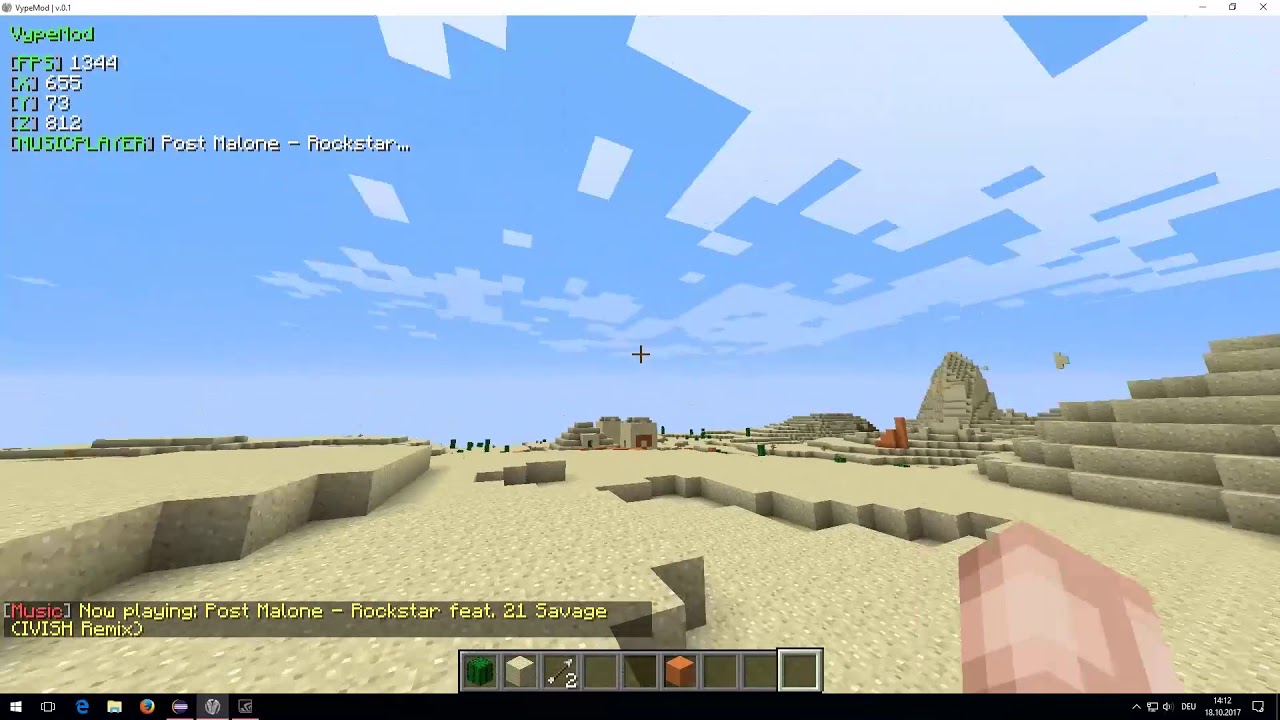 VypeMod! devlog#02 | MusicPlayer in Minecraft